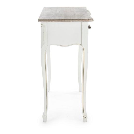 klasicky biely mediteransky konzolovy stolik vchod vintage rustikalny antikovany rustikalny nabytok stol konzola elegantny lameridiana elegantne nabytok budapest.jpg